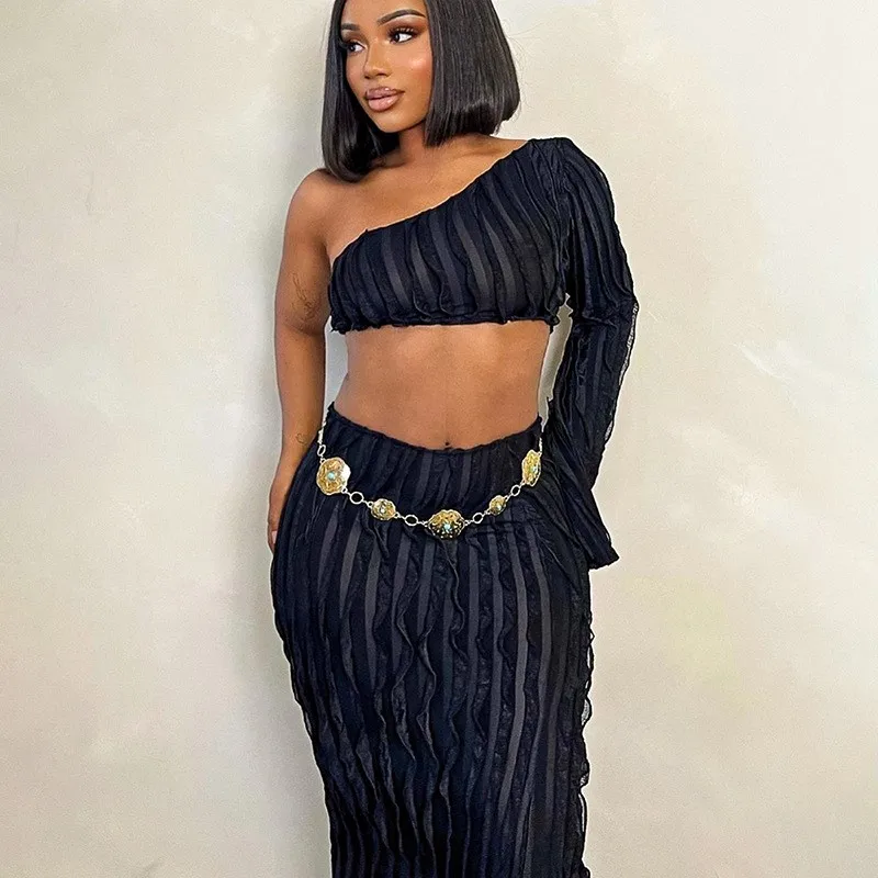 Cover Up Beach Women Summer Dress Suit For 2023 New Sexy Top Set Skirt Two Piece Solid Spandex Swimsuit Kaftan Outings Female 
Cover Up Beach Women Summer Dress Suit For 2023 New Sexy Top Set Skirt Two Piece Solid Spandex Swimsuit Kaftan Outings Female