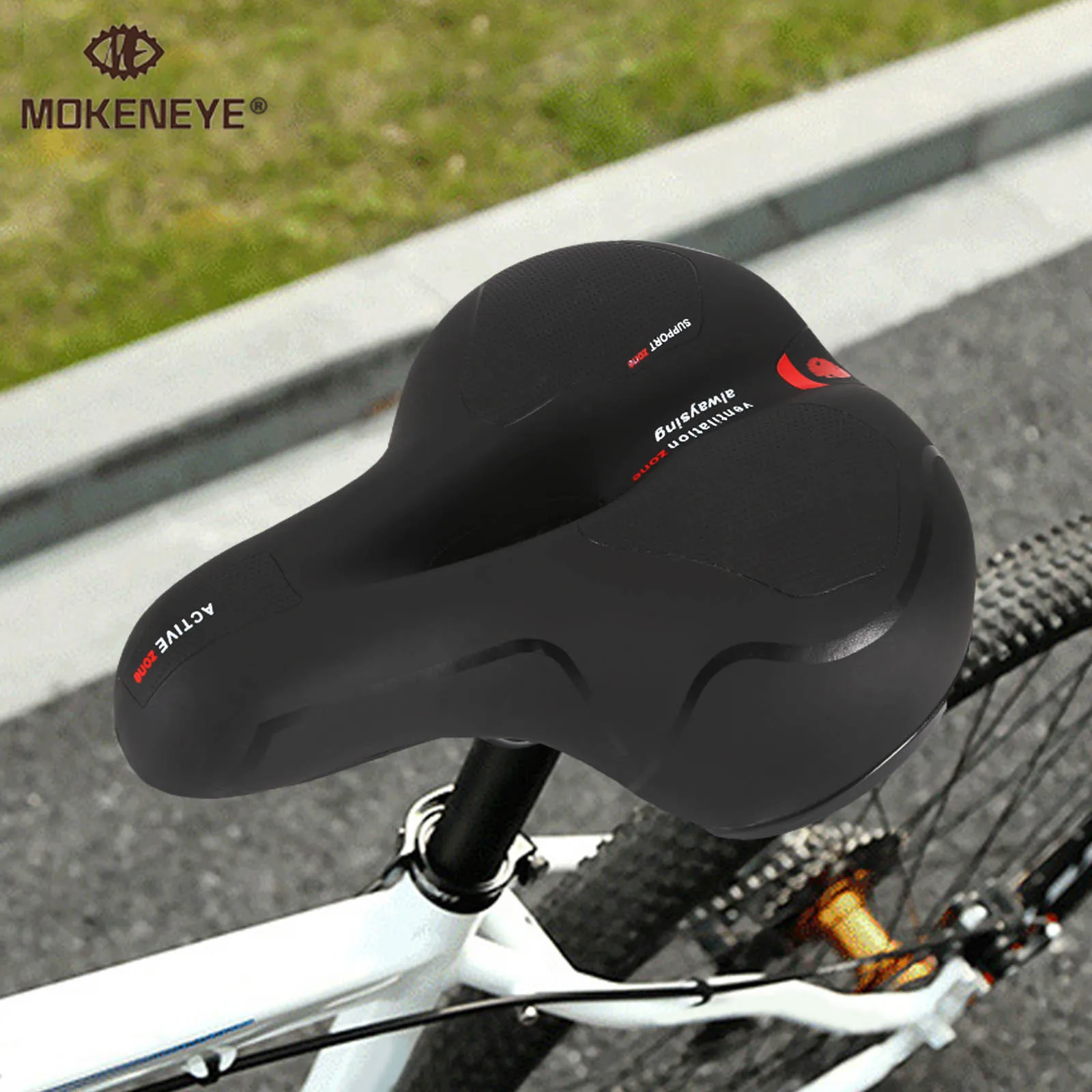 Breathable Shock Absorbing Hollow Bike Saddle Big Butt Cushion Leather Surface Seat Mountain Bicycle Cushion Bicycle Accessories
Breathable Shock Absorbing Hollow Bike Saddle Big Butt Cushion Leather Surface Seat Mountain Bicycle Cushion Bicycle Accessories