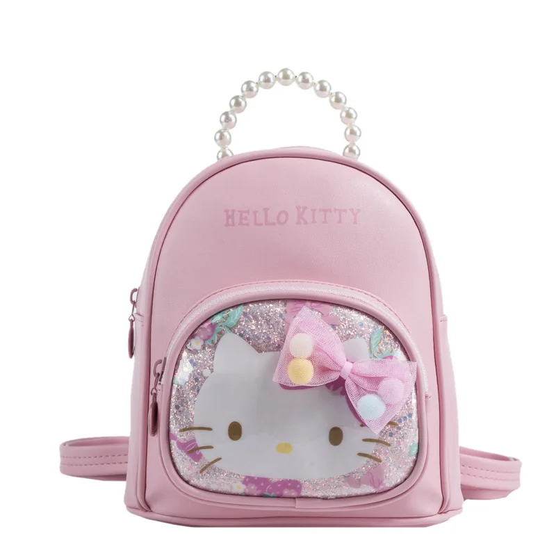 Hello Kitty Cartoon Printing Pu Leather Children's New Backpack Girls Cute Princess Series Pearl Handbag Kindergarten School Bag
Hello Kitty Cartoon Printing Pu Leather Children's New Backpack Girls Cute Princess Series Pearl Handbag Kindergarten School Bag