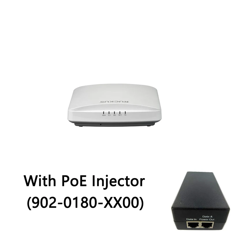 Ruckus Wireless R550 901-R550-WW00 (alike 901-R550-US00) +902-0180-XX00 PoE Adapter 802.11ax WIFI6 2x2 SU-MIMO MU-MIMO Indoor AP
Ruckus Wireless R550 901-R550-WW00 (alike 901-R550-US00) +902-0180-XX00 PoE Adapter 802.11ax WIFI6 2x2 SU-MIMO MU-MIMO Indoor AP