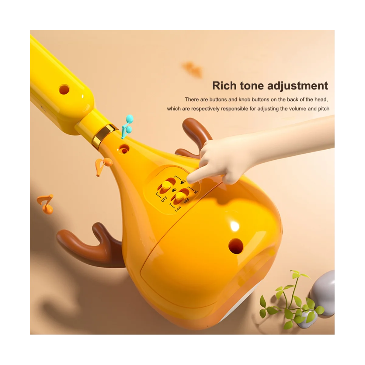 Electronic Musical Instrument Portable Synthesizer Funny Sounds Toys Gift for Kids-Blue 
Electronic Musical Instrument Portable Synthesizer Funny Sounds Toys Gift for Kids-Blue