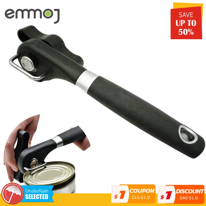 Stainless Cans Opener Kitchen Tools Professional Handheld Manual Steel Can Opener Side Cut Manual Jar Opener
Stainless Cans Opener Kitchen Tools Professional Handheld Manual Steel Can Opener Side Cut Manual Jar Opener