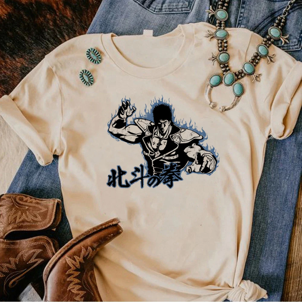 Топ Kenshiro, Женская комиксная футболка с рисунком аниме, Женская Аниме одежда в стиле Харадзюку
Топ Kenshiro, Женская комиксная футболка с рисунком аниме, Женская Аниме одежда в стиле Харадзюку