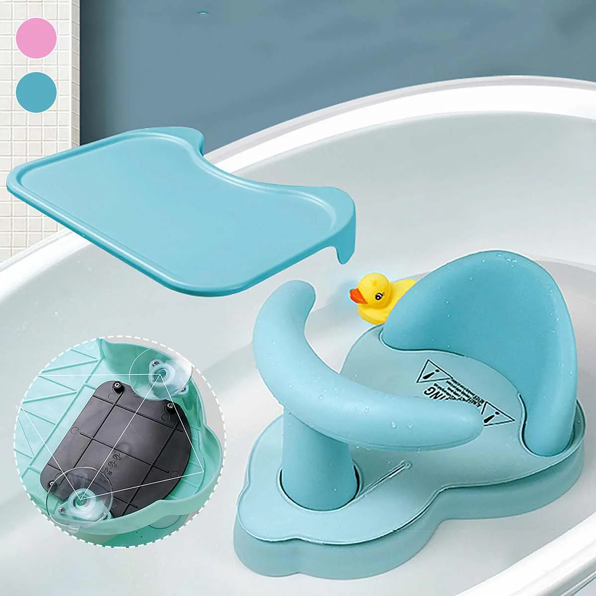 Baby Tub Seat Bathtub Pad Mat Chair Safety Security Anti Slip Baby Care Children Bathing Seat Washing Toys 40x32x16cm EU STOCK
Baby Tub Seat Bathtub Pad Mat Chair Safety Security Anti Slip Baby Care Children Bathing Seat Washing Toys 40x32x16cm EU STOCK