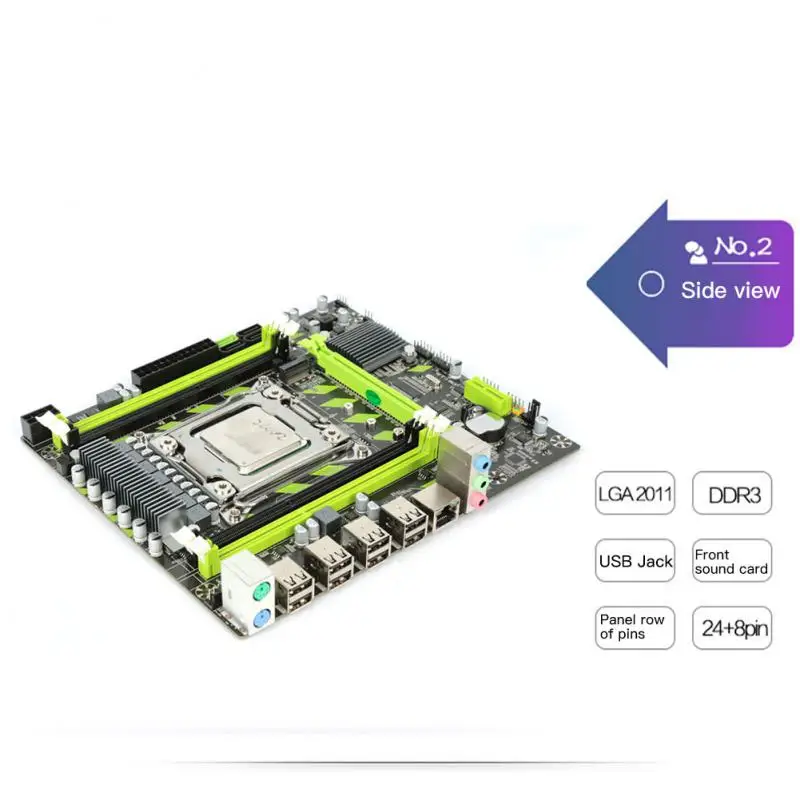 Multifunctional Circuit Board Full New Durable Hardware Computer Components With Lga 2011 Socket X79 Motherboard Practical
Multifunctional Circuit Board Full New Durable Hardware Computer Components With Lga 2011 Socket X79 Motherboard Practical