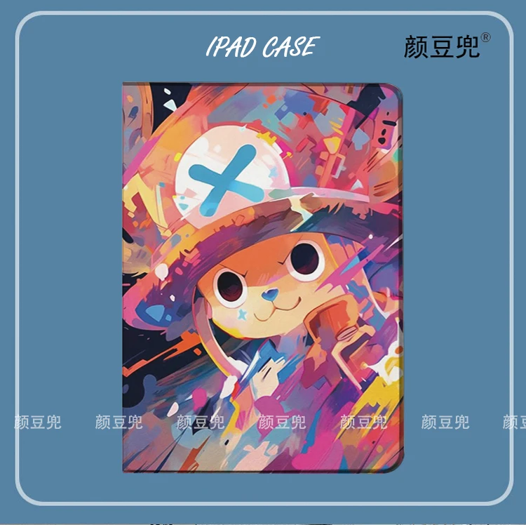 

Tony Chopper Anime Luffy Case For iPad 10.2 7th 8th Air 2 3 Mini 1 2 3 5 6 Case Luxury Silicone For iPad Air 4 5 For Pro 11 12.9