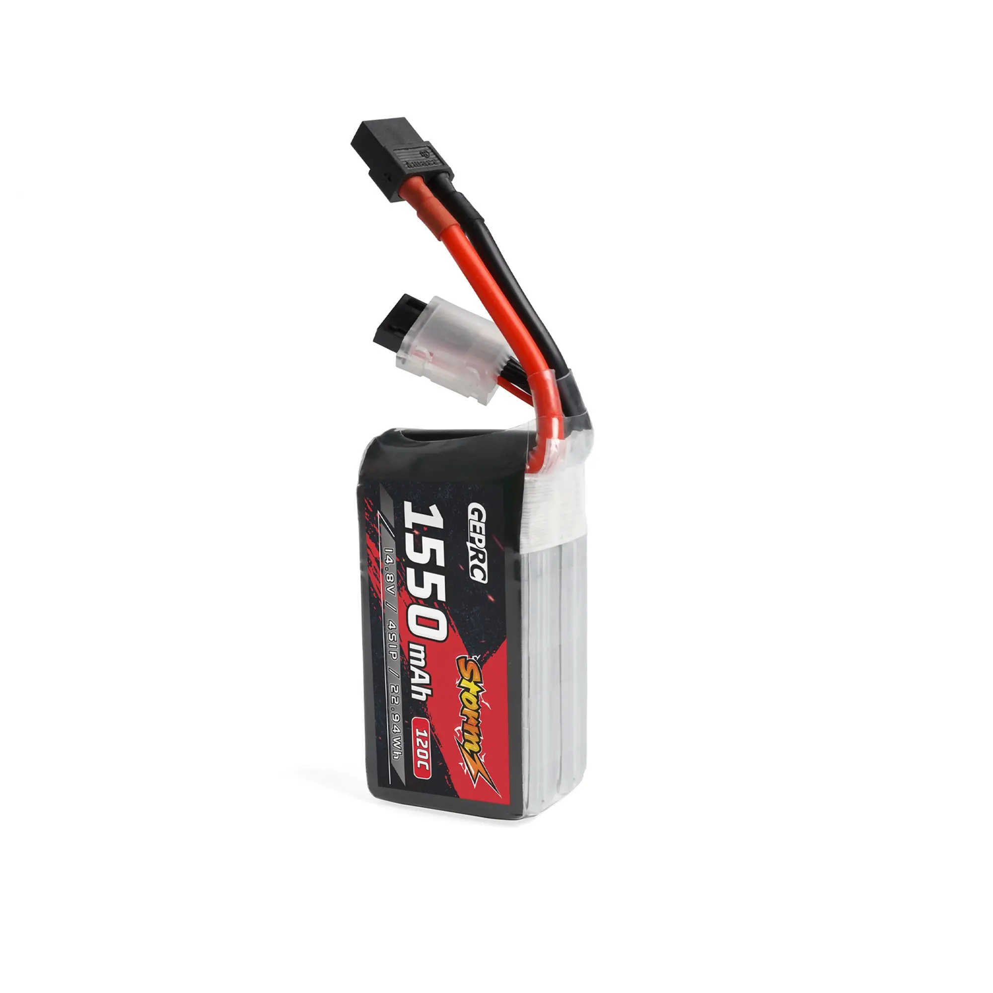 GEPRC Storm 4S 1550mAh 120C Lipo Battery Suitable For 3-5Inch Series Drone For RC FPV Quadcopter Freestyle Series Drone Parts
GEPRC Storm 4S 1550mAh 120C Lipo Battery Suitable For 3-5Inch Series Drone For RC FPV Quadcopter Freestyle Series Drone Parts