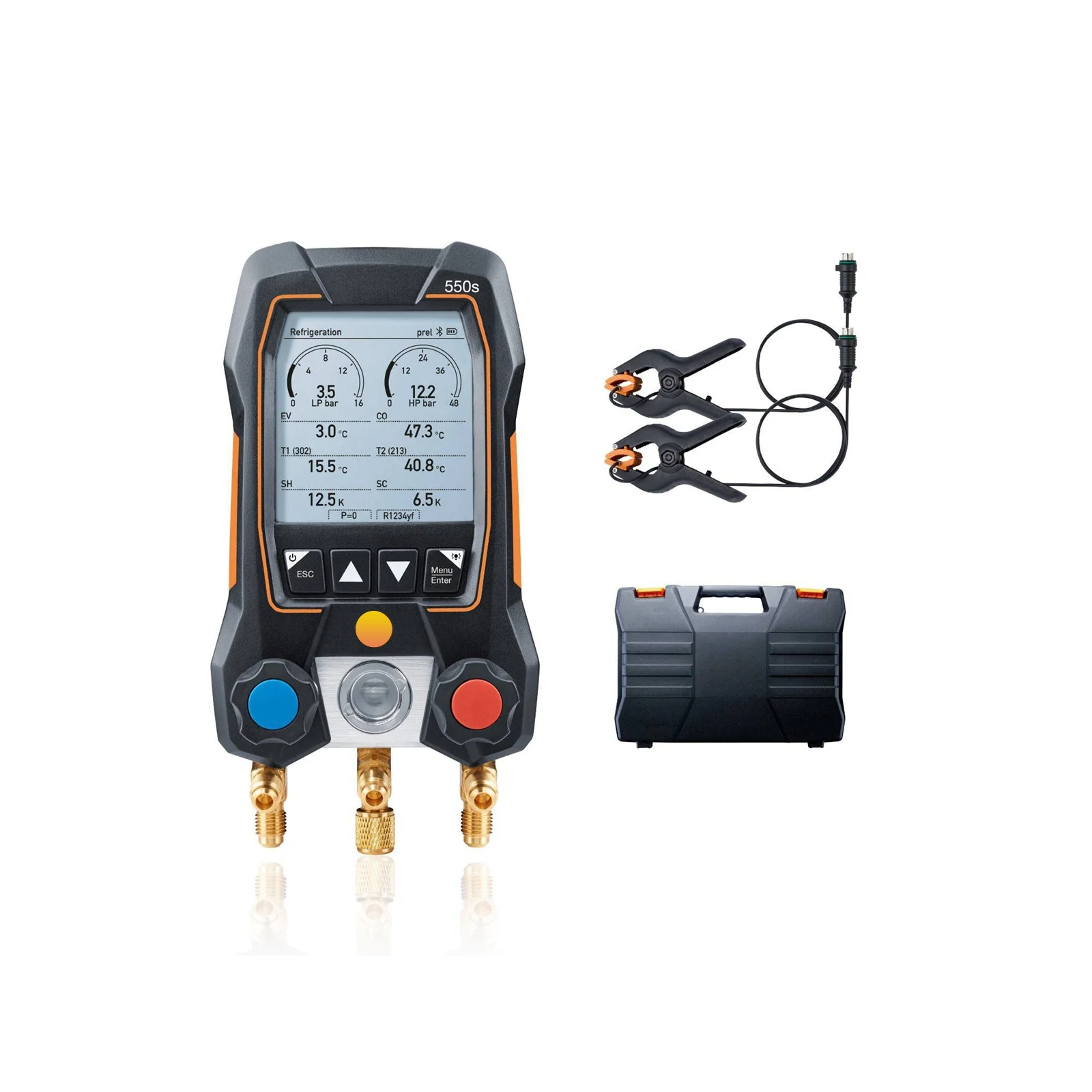 Testo 550S цифровой измеритель фтора хладагента манометр электронный плюс жидкий автомобильный Кондиционер холодильные инструменты
Testo 550S цифровой измеритель фтора хладагента манометр электронный плюс жидкий автомобильный Кондиционер холодильные инструменты