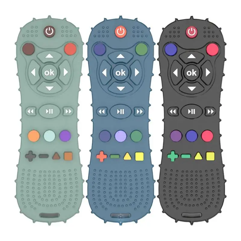 Baby Remote Control Teether Toy Teething Remote Control For Baby Silicone Teethers For Babies Newborn Toys Teething Toys
Baby Remote Control Teether Toy Teething Remote Control For Baby Silicone Teethers For Babies Newborn Toys Teething Toys