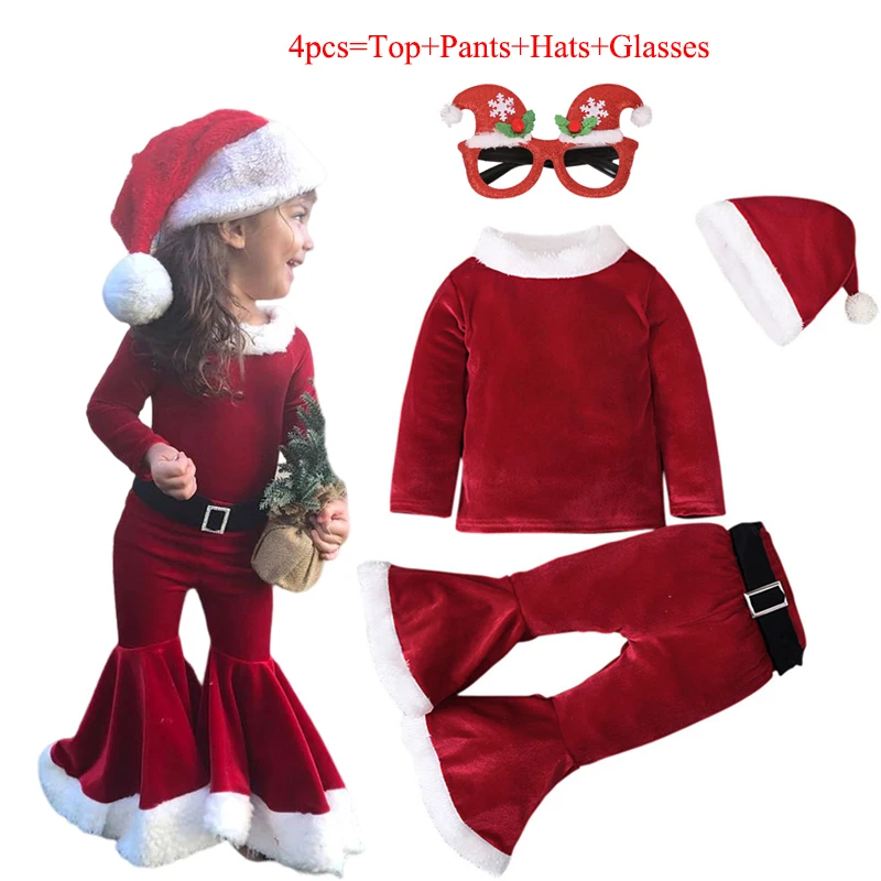 2022 Girls Christmas Cosplay Long Sleeve Bell Bottom Velvet Suit Carnival Party Santa Claus Costume For 2-10 Years
2022 Girls Christmas Cosplay Long Sleeve Bell Bottom Velvet Suit Carnival Party Santa Claus Costume For 2-10 Years