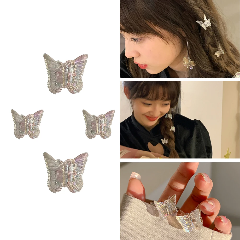 Mini Hair Clip Claw Lady Girls Braided Butterfly Clip Transparent Headwear Clamps Crab Barrettes Plastic Hair Accessories
Mini Hair Clip Claw Lady Girls Braided Butterfly Clip Transparent Headwear Clamps Crab Barrettes Plastic Hair Accessories