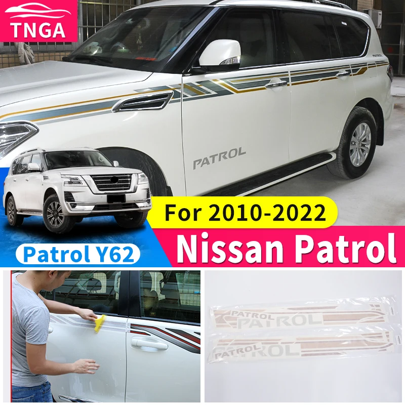 Подходит для 2010-2022 Nissan патруль Y62, наклейка на кузов автомобиля, Модифицированная наклейка на дверь автомобиля, длинная полосатая наклейка, ...
Подходит для 2010-2022 Nissan патруль Y62, наклейка на кузов автомобиля, Модифицированная наклейка на дверь автомобиля, длинная полосатая наклейка, ...