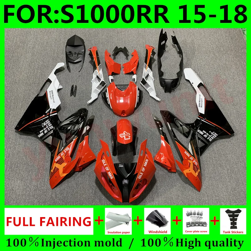 NEW Motorcycle Injection mold fairings For BMW S1000RR 15 16 17 18 S 1000 RR S1000 RR 2015 2016 2017 2018 full Fairing red white
NEW Motorcycle Injection mold fairings For BMW S1000RR 15 16 17 18 S 1000 RR S1000 RR 2015 2016 2017 2018 full Fairing red white