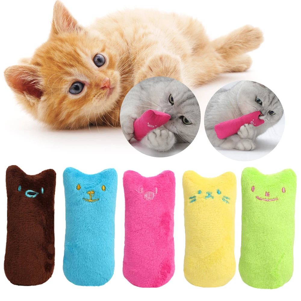 Cat Grinding Catnip Toys Funny Interactive Plush Cat Toy Pet Kitten Chewing Toy Claws Thumb Bite Cat Mint For Cats Teeth Toys
Cat Grinding Catnip Toys Funny Interactive Plush Cat Toy Pet Kitten Chewing Toy Claws Thumb Bite Cat Mint For Cats Teeth Toys