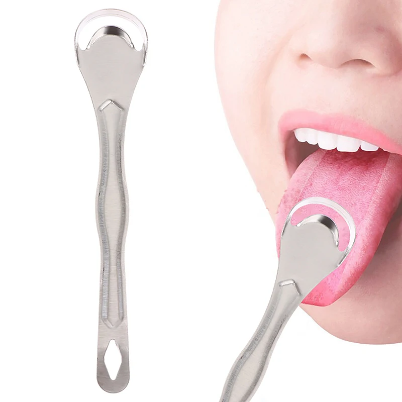 Stainless Steel Tongue Scraper Metal Cleaner Reusable & Eco-friendly Brush Fresh Breath Oral Care
Stainless Steel Tongue Scraper Metal Cleaner Reusable & Eco-friendly Brush Fresh Breath Oral Care