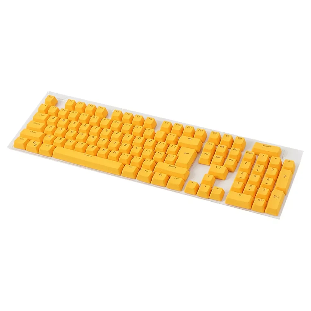106 Keys PBT Solid Color Backlight Keycaps Replacement for Mechanical Keyboard Mechanical Keyboard key caps Replaceable Keycaps
106 Keys PBT Solid Color Backlight Keycaps Replacement for Mechanical Keyboard Mechanical Keyboard key caps Replaceable Keycaps