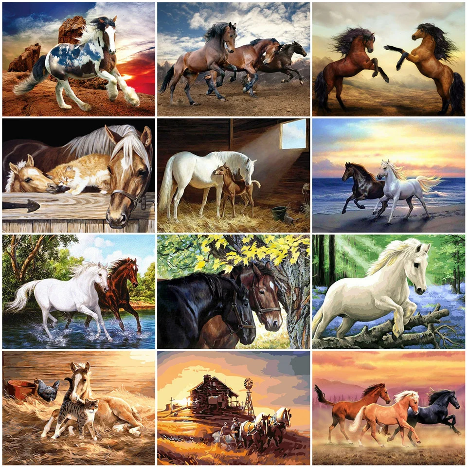 Adult Painting By Numbers Horse DIY Acrylic Paint Home Decoration Pictures By Numbers Animal Handpainted Gift
Adult Painting By Numbers Horse DIY Acrylic Paint Home Decoration Pictures By Numbers Animal Handpainted Gift