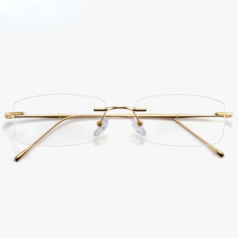 Women Pure Titanium Prescription Lenses Men Rimless Optical Light Weight Frames Anti Blue Ray Glasses Frame
Women Pure Titanium Prescription Lenses Men Rimless Optical Light Weight Frames Anti Blue Ray Glasses Frame