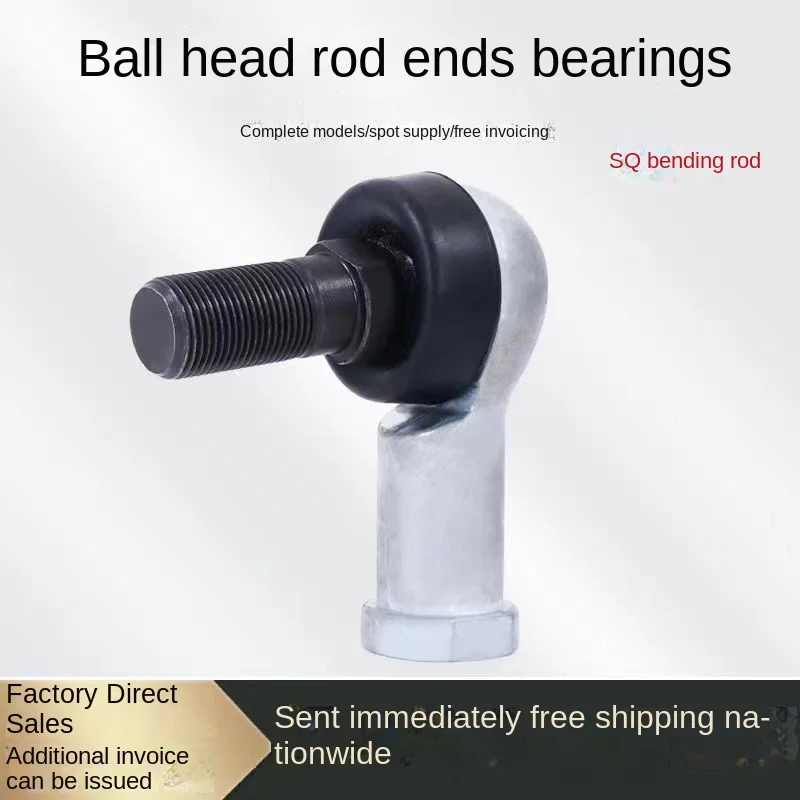 1pcs SQ-RS M5 to M10 5mm/6mm/8mm/10mm/12mm 90 Degrees Connector Ball Joint Rod End Right Hand Tie Bearing Male Steel
1pcs SQ-RS M5 to M10 5mm/6mm/8mm/10mm/12mm 90 Degrees Connector Ball Joint Rod End Right Hand Tie Bearing Male Steel