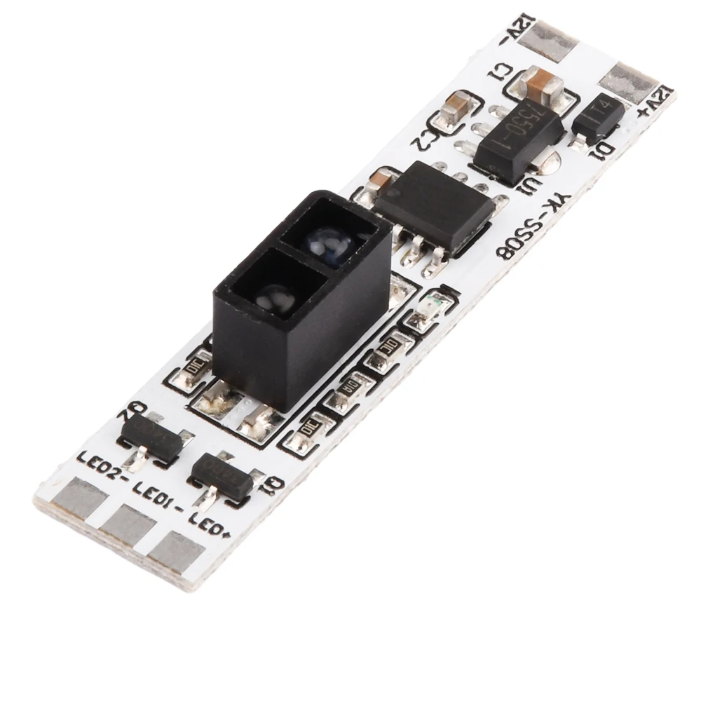 DC 12V 5A Hand Sweep Sensor Switch 50-80mm Short Distance Scan Switch Sensor Active Components for Cupboard Wardrobe LED Light
DC 12V 5A Hand Sweep Sensor Switch 50-80mm Short Distance Scan Switch Sensor Active Components for Cupboard Wardrobe LED Light