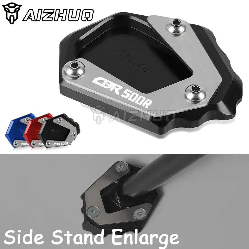 Extension for side stand foot For HONDA CBR500R Side Stand Pad Plate Kickstand Enlarger Support Motorcycle CBR 500 R 2018-2021
Extension for side stand foot For HONDA CBR500R Side Stand Pad Plate Kickstand Enlarger Support Motorcycle CBR 500 R 2018-2021