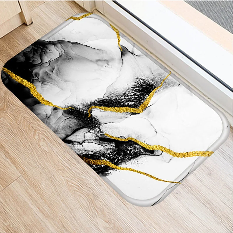 Stone Stripe Marble Pattern Anti-Slip Suede Door Mat Doormat Carpet Outdoor Bath Kitchen Living Room Floor Mat Rug Home Decor
Stone Stripe Marble Pattern Anti-Slip Suede Door Mat Doormat Carpet Outdoor Bath Kitchen Living Room Floor Mat Rug Home Decor