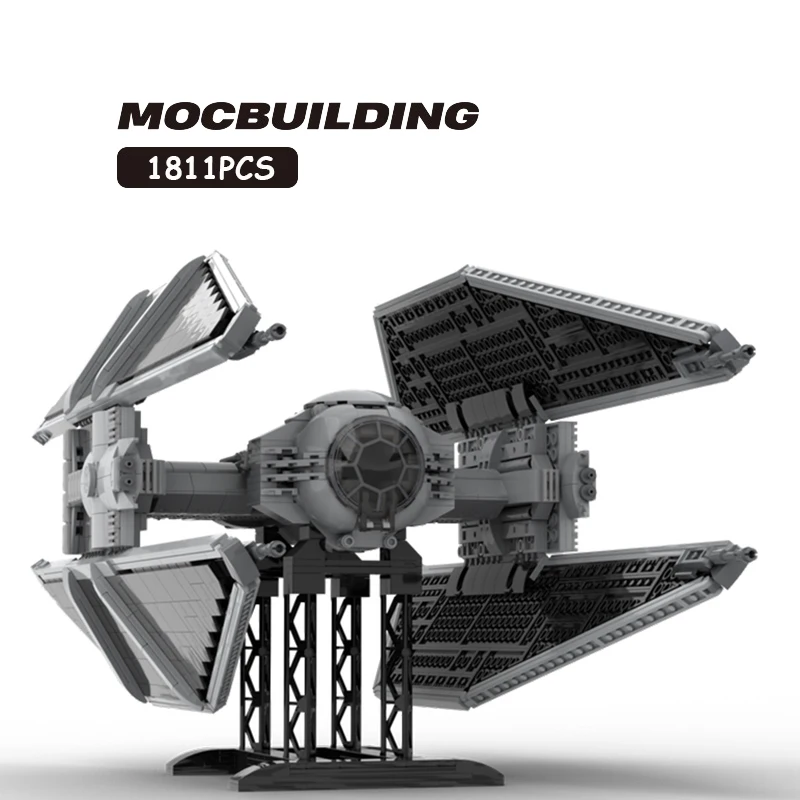 Строительные блоки MOC, модель Tie Avenger и Ad Avenger, космические войны, тяжелый боец, перехватчик, сборные блоки «сделай сам», игрушки, 1811 шт.
Строительные блоки MOC, модель Tie Avenger и Ad Avenger, космические войны, тяжелый боец, перехватчик, сборные блоки «сделай сам», игрушки, 1811 шт.