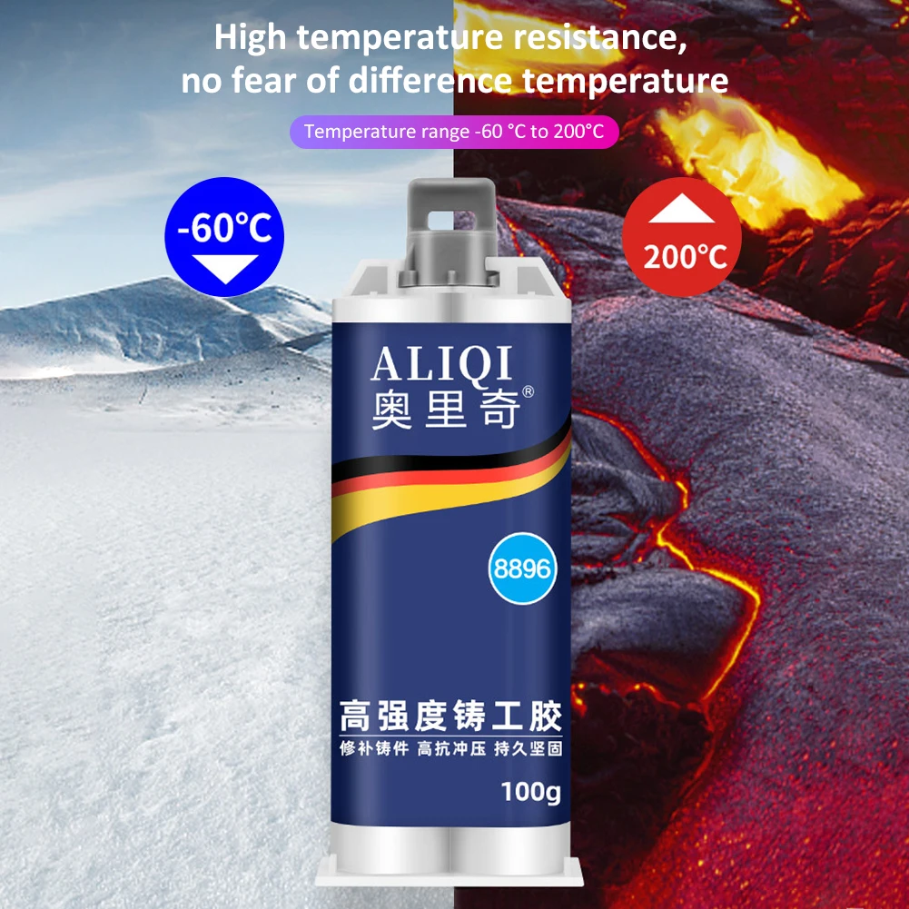 2 In 1 Casting Adhesive Industrial Repair Agent Casting Metal Cast Iron Trachoma Stomatal Crackle Welding Glue Repair Agent Glue
2 In 1 Casting Adhesive Industrial Repair Agent Casting Metal Cast Iron Trachoma Stomatal Crackle Welding Glue Repair Agent Glue