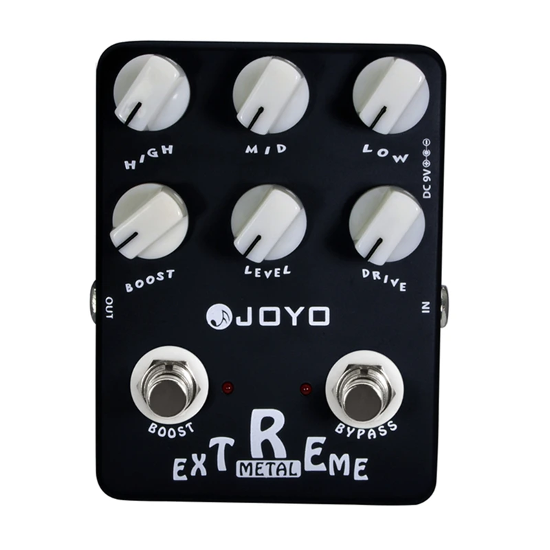 JOYO JF-17 Extreme Metal Distortion Guitar Effect Pedal High Gain Overdrive Pedal True Bypass Guitar Bass Accessories
JOYO JF-17 Extreme Metal Distortion Guitar Effect Pedal High Gain Overdrive Pedal True Bypass Guitar Bass Accessories
