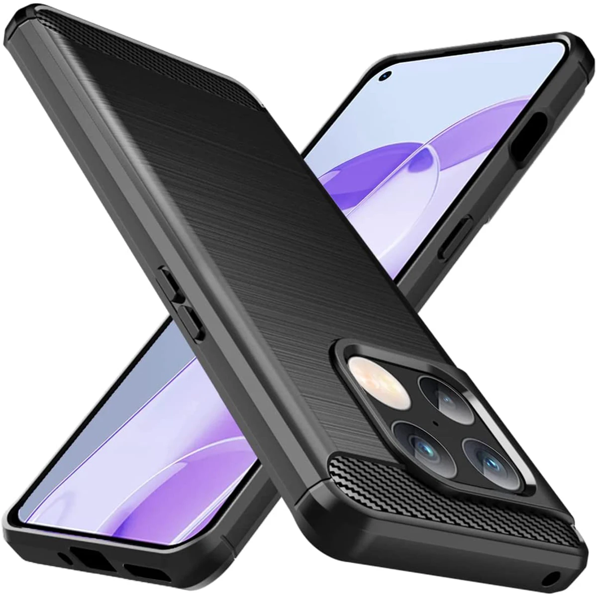 for Oneplus 10 Pro / Oneplus 10T 10R / OnePlus Ace Pro TPU Case Soft Silicon Brushed with Texture Carbon Fiber Design Cover
for Oneplus 10 Pro / Oneplus 10T 10R / OnePlus Ace Pro TPU Case Soft Silicon Brushed with Texture Carbon Fiber Design Cover