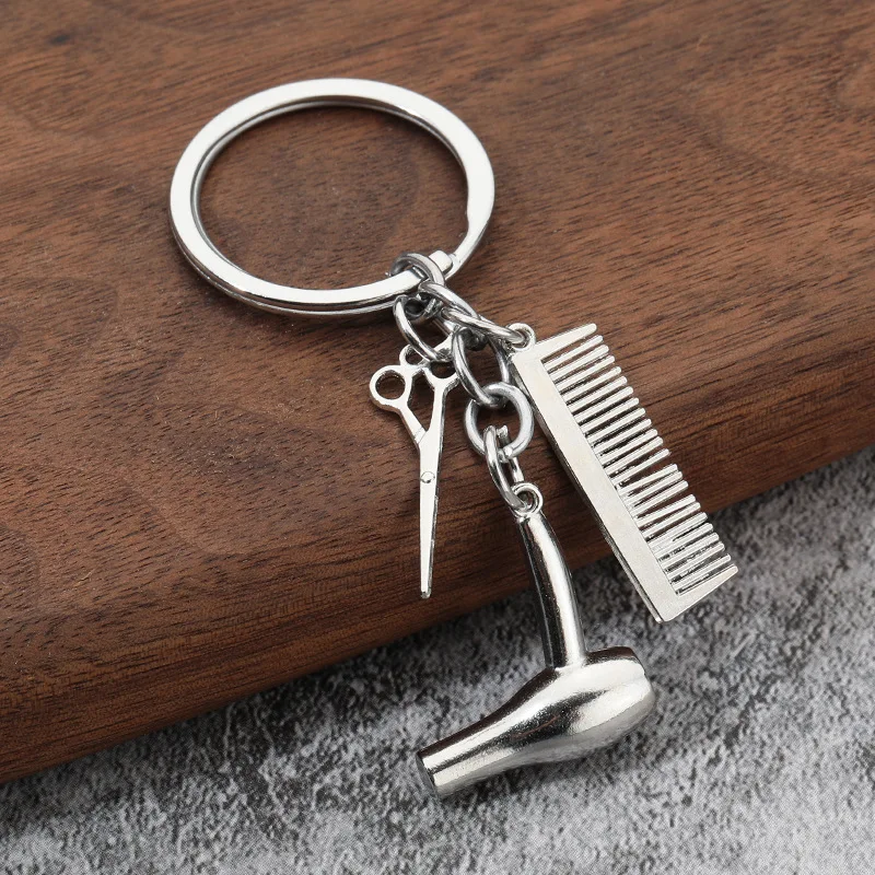 Creativity Washing, Shearing And Blowing Alloy Keycain Anti-Loss Trendy Fashion White K Color Keychain Accessories Pendant
Creativity Washing, Shearing And Blowing Alloy Keycain Anti-Loss Trendy Fashion White K Color Keychain Accessories Pendant