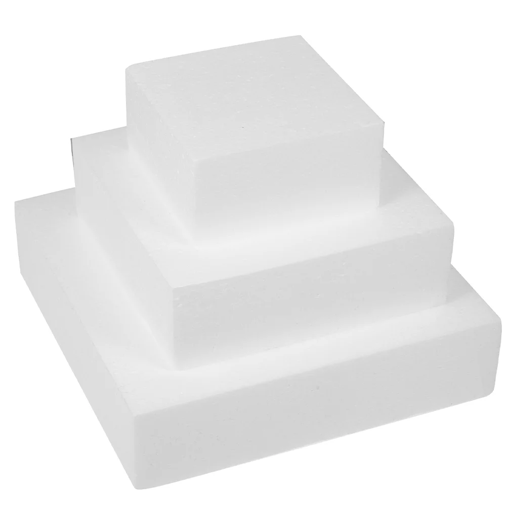3 Pcs Foam Cake Model Baking Tools Wedding Supply Cupcake Holder Stand Block Cubic Dummies Multi-function Cupcakes
3 Pcs Foam Cake Model Baking Tools Wedding Supply Cupcake Holder Stand Block Cubic Dummies Multi-function Cupcakes