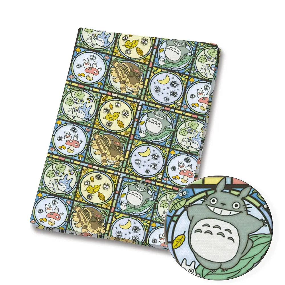 140x50CM Ghibli DIY Totoro Cartoon Polyester cotton Fabric Patchwork Tissue Kid Home Textile Sewing Doll Dress Curtain
140x50CM Ghibli DIY Totoro Cartoon Polyester cotton Fabric Patchwork Tissue Kid Home Textile Sewing Doll Dress Curtain