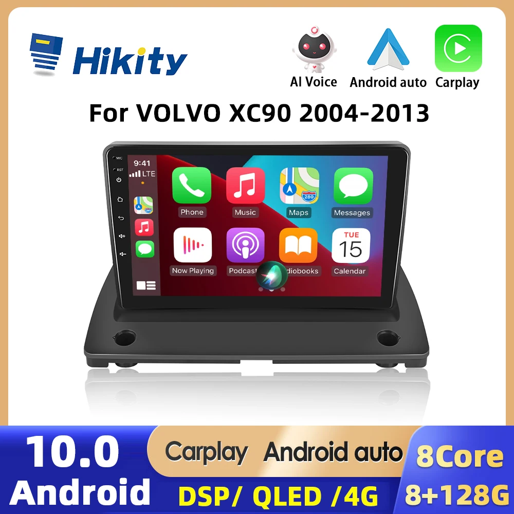 Hikity 2 din Android Car Radio For VOLVO XC90 2004-2013 2din Multimedia Video Player GPS Navigation Carplay WIFI HIFI DSP
Hikity 2 din Android Car Radio For VOLVO XC90 2004-2013 2din Multimedia Video Player GPS Navigation Carplay WIFI HIFI DSP