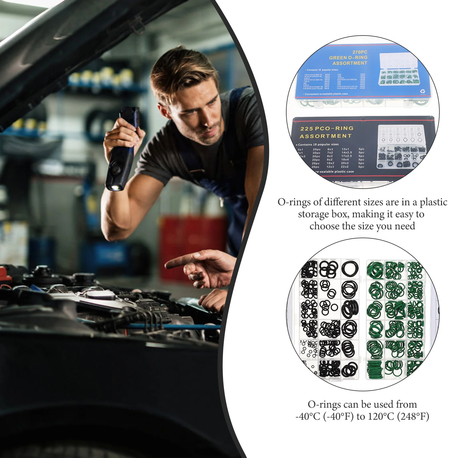 O Ring Rings Rubber Kit Gasket Sealing Assortment Seal Hosewasheraccar Washers Set Automotive Silicone Black Garden Green
O Ring Rings Rubber Kit Gasket Sealing Assortment Seal Hosewasheraccar Washers Set Automotive Silicone Black Garden Green