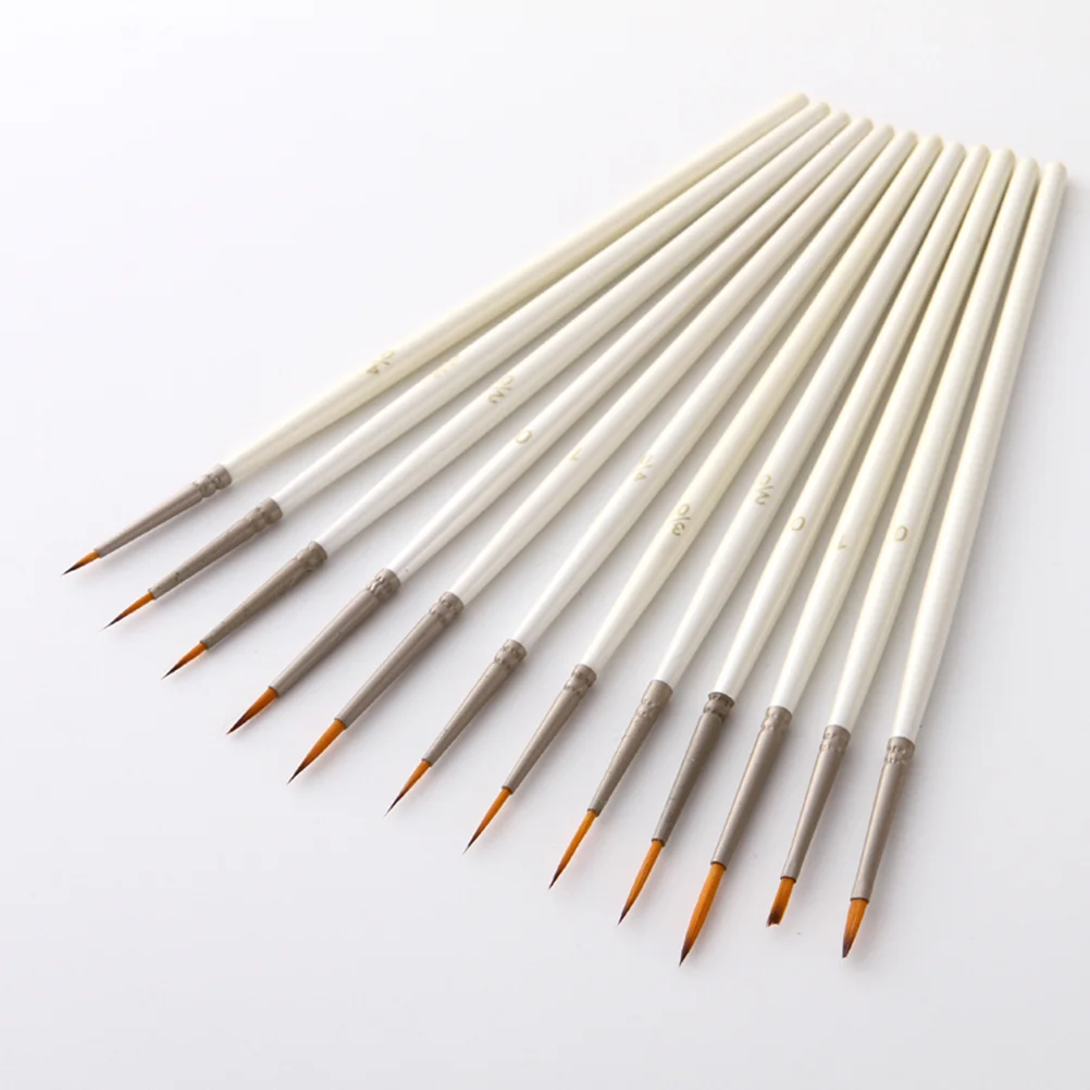 12 PCS Nails Kits Oil Painting Brushes Fine Detail Washable Painting Brushes Round Detail Brushes Bamboo Painting Brush Sets
12 PCS Nails Kits Oil Painting Brushes Fine Detail Washable Painting Brushes Round Detail Brushes Bamboo Painting Brush Sets