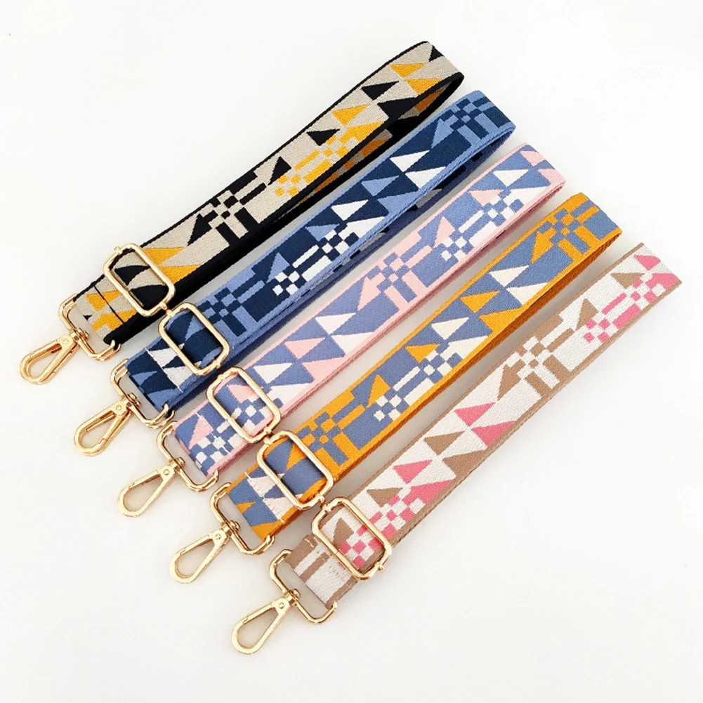 Ladies Adjustable Shoulder Bag Strap Contrast Color Webbing Bag Handle Replacement Belt Women Trendy Crossbody Bag Belt
Ladies Adjustable Shoulder Bag Strap Contrast Color Webbing Bag Handle Replacement Belt Women Trendy Crossbody Bag Belt