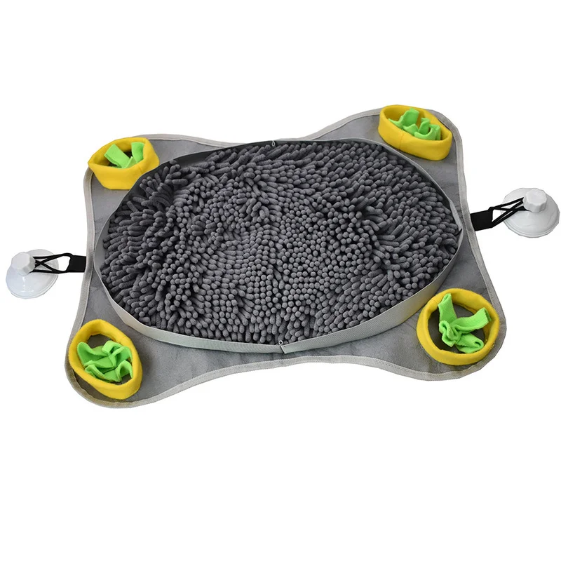 Dog Snuffle Mat Interactive Feed Game for Boredom Encourages Dogs Natural Foraging Skills Stress Relief Puzzle Toy Pet Nose Pad
Dog Snuffle Mat Interactive Feed Game for Boredom Encourages Dogs Natural Foraging Skills Stress Relief Puzzle Toy Pet Nose Pad
