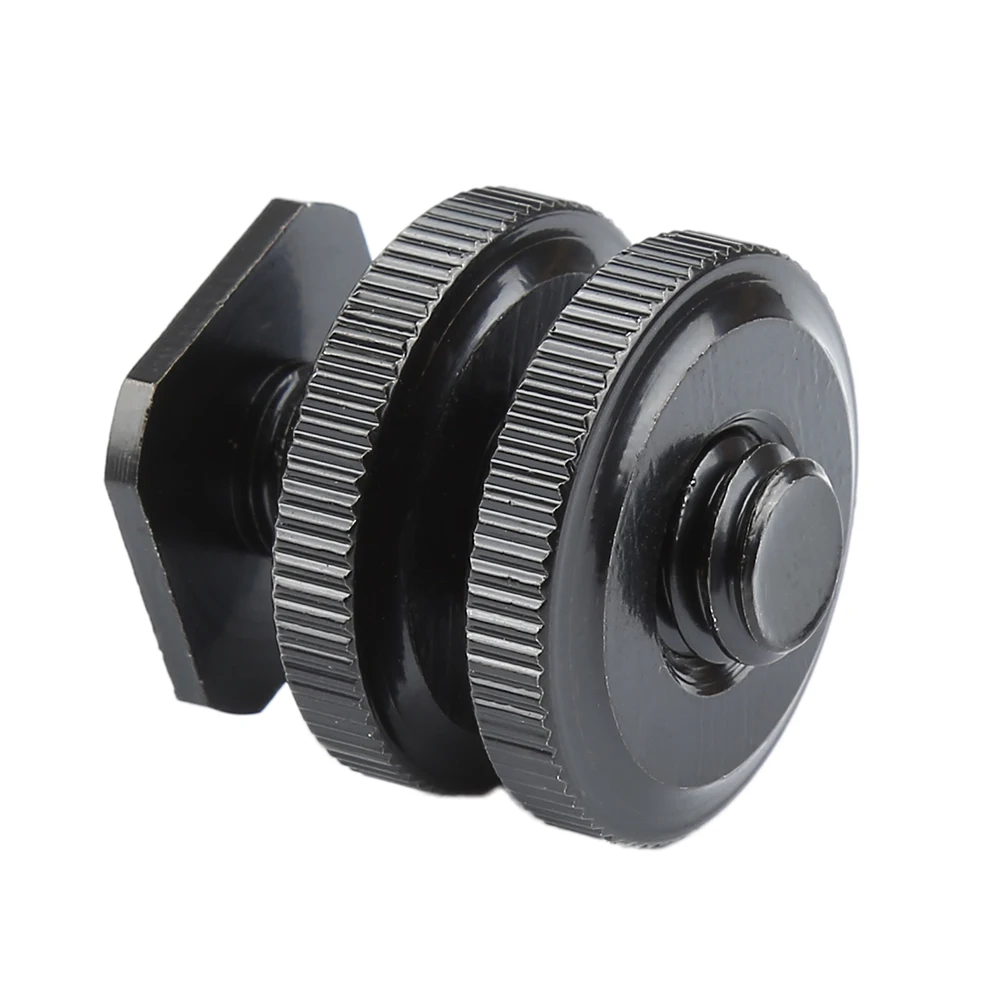 Reinforced 1/4 Inch Screw Adapter With Double Nut For Camera Up Down Lock Screw Standard 1/4 Double Screw For Metal Hot Shoe
Reinforced 1/4 Inch Screw Adapter With Double Nut For Camera Up Down Lock Screw Standard 1/4 Double Screw For Metal Hot Shoe