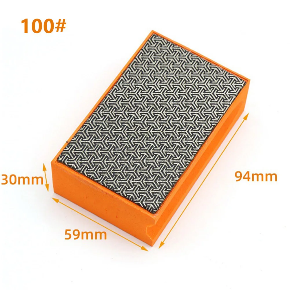 1PCS Diamond Hand Polishing Pad 60/100/200/400 Grit Diamond Polishing Grinding Pad For Granite Marble Glass Grinding 90*55mm
1PCS Diamond Hand Polishing Pad 60/100/200/400 Grit Diamond Polishing Grinding Pad For Granite Marble Glass Grinding 90*55mm