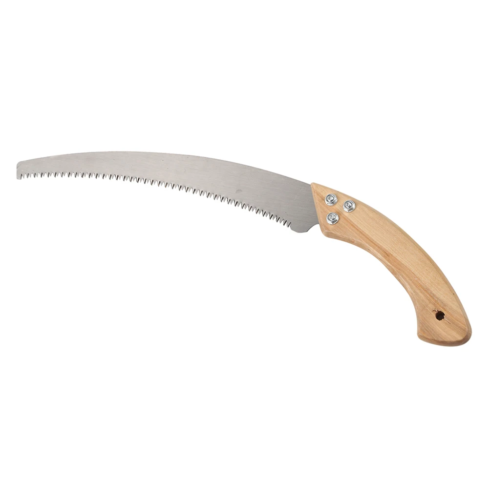 1pcs 350mm Handheld Hand Saw Blade Handheld Pruning Saw Solid Wood Curved Handle 3 Cutting Edges Garden Tree Trimmer Tools
1pcs 350mm Handheld Hand Saw Blade Handheld Pruning Saw Solid Wood Curved Handle 3 Cutting Edges Garden Tree Trimmer Tools