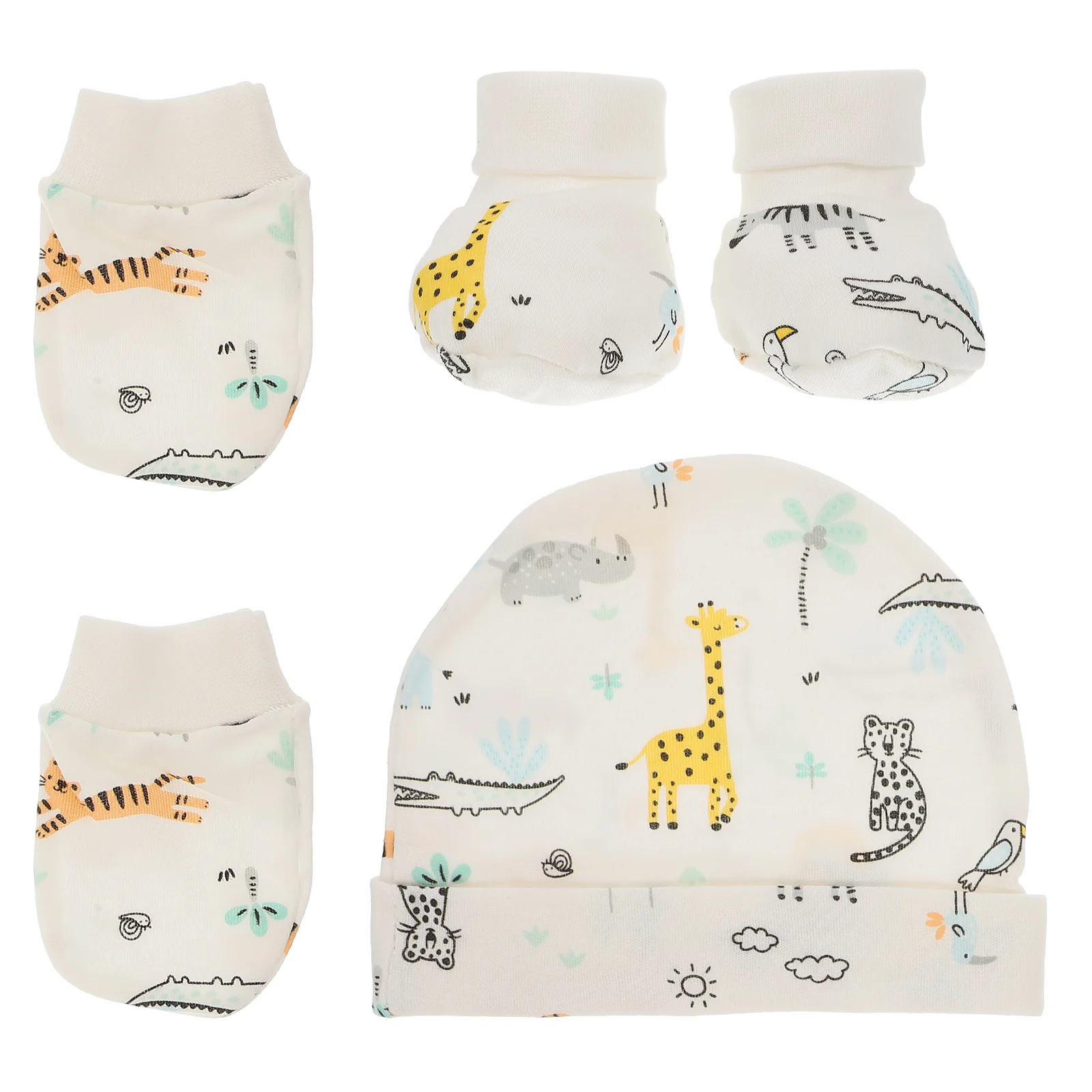 Beanie Gloves Booties Foot Protective Cover Anti-scratch Baby Hat Adorable Newborn
Beanie Gloves Booties Foot Protective Cover Anti-scratch Baby Hat Adorable Newborn