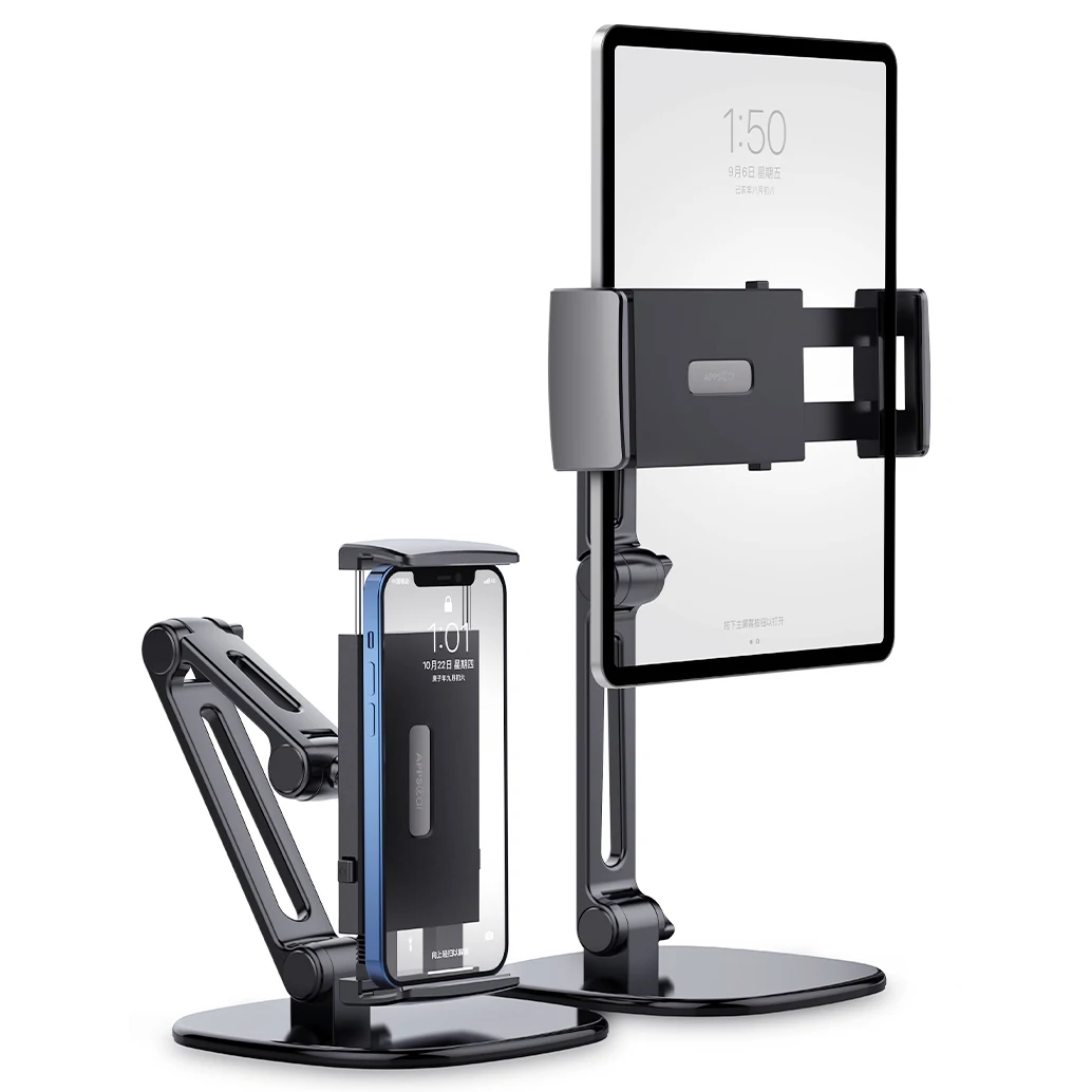 Aluminum Tablet Stand Desk Holder for Samsung Tablet iPad Pro 11 Air 4 Mini 5 Mini 6 Xiaomi Mipad Kindle Surface Go
Aluminum Tablet Stand Desk Holder for Samsung Tablet iPad Pro 11 Air 4 Mini 5 Mini 6 Xiaomi Mipad Kindle Surface Go