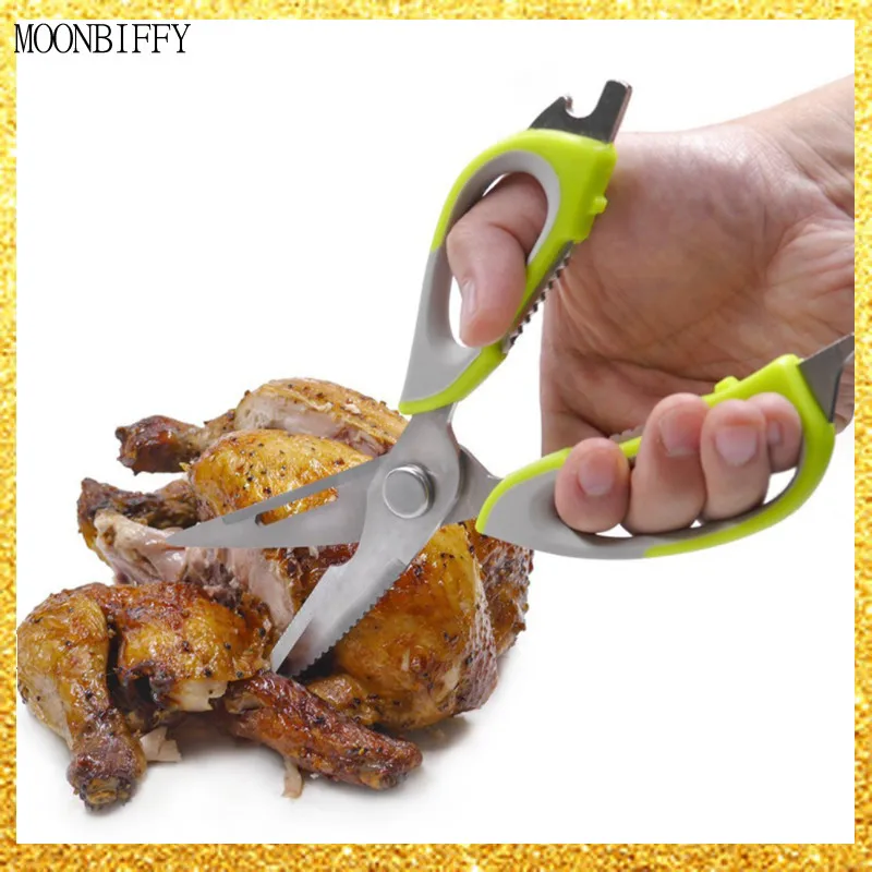 7 In 1 Kitchen Scissors Magnetic Knife Seat Removable Stainless Steel Scissors For Fish Chicken Cutter Shears Cooking
7 In 1 Kitchen Scissors Magnetic Knife Seat Removable Stainless Steel Scissors For Fish Chicken Cutter Shears Cooking