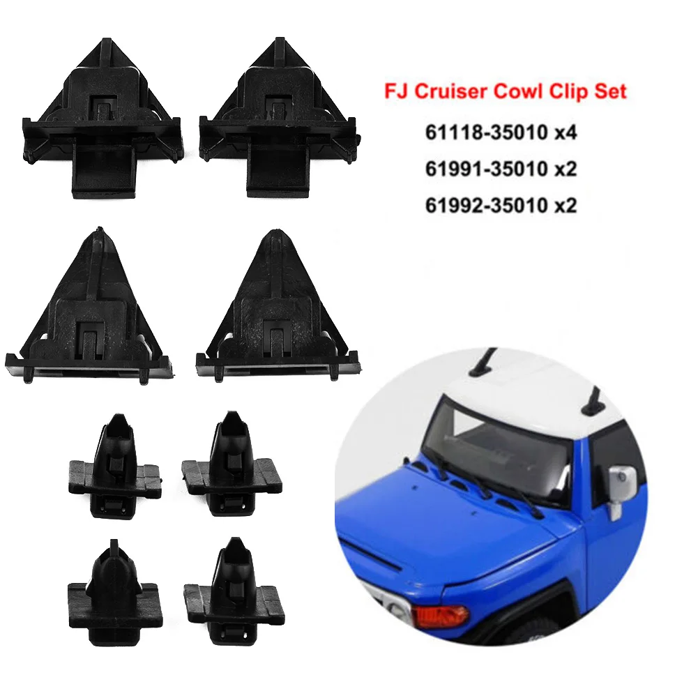 Auto Fastener Car Bumper Clips Retainer Car Bumper Door Panel Fender Liner Clips FOR TOYOTA FJ Cruiser 2007-14
Auto Fastener Car Bumper Clips Retainer Car Bumper Door Panel Fender Liner Clips FOR TOYOTA FJ Cruiser 2007-14