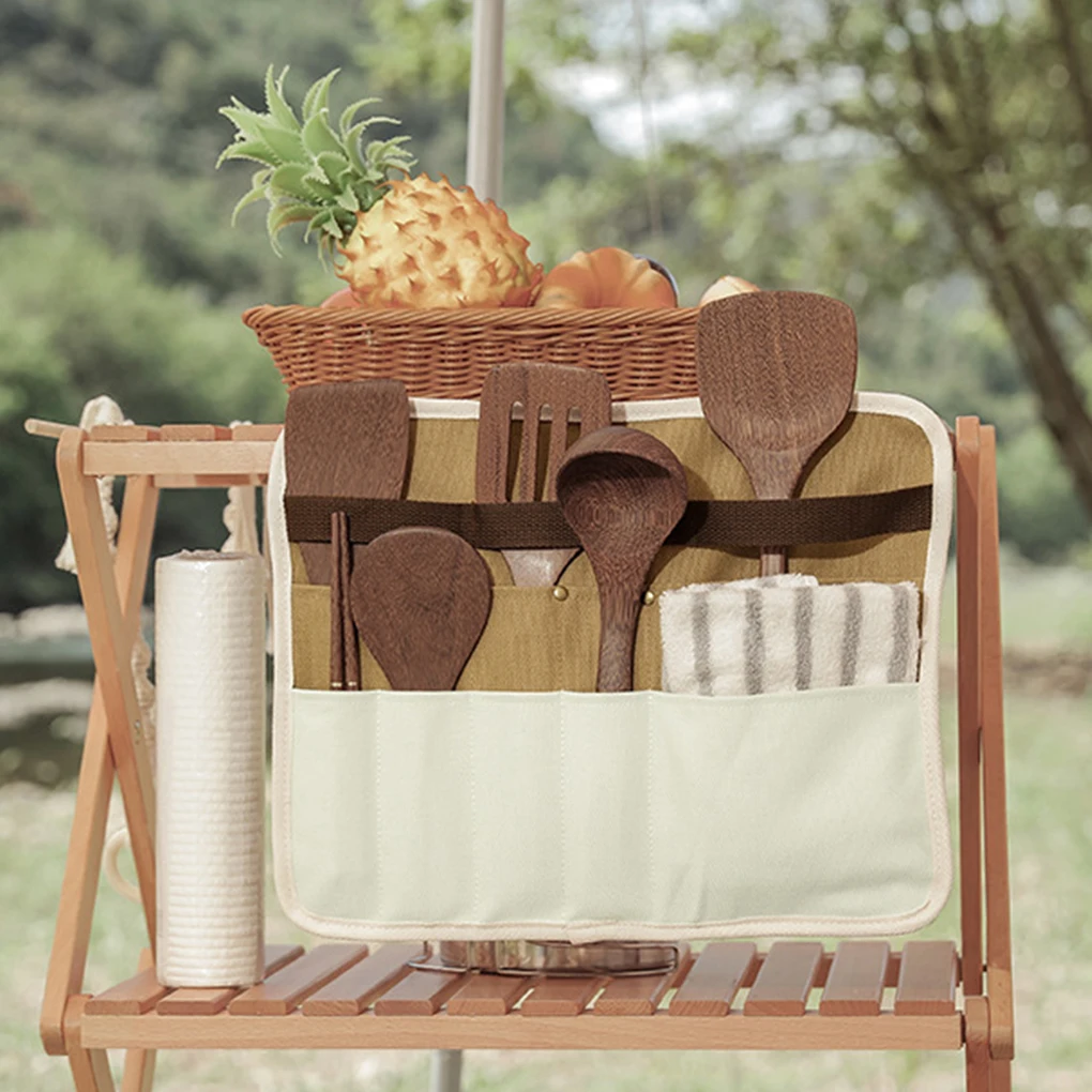 Portable Outdoor Picnic Storage Pack Foldable Chopsticks Spoons Organizer Multi-pockets Holder Kitchenware Tableware Bag
Portable Outdoor Picnic Storage Pack Foldable Chopsticks Spoons Organizer Multi-pockets Holder Kitchenware Tableware Bag