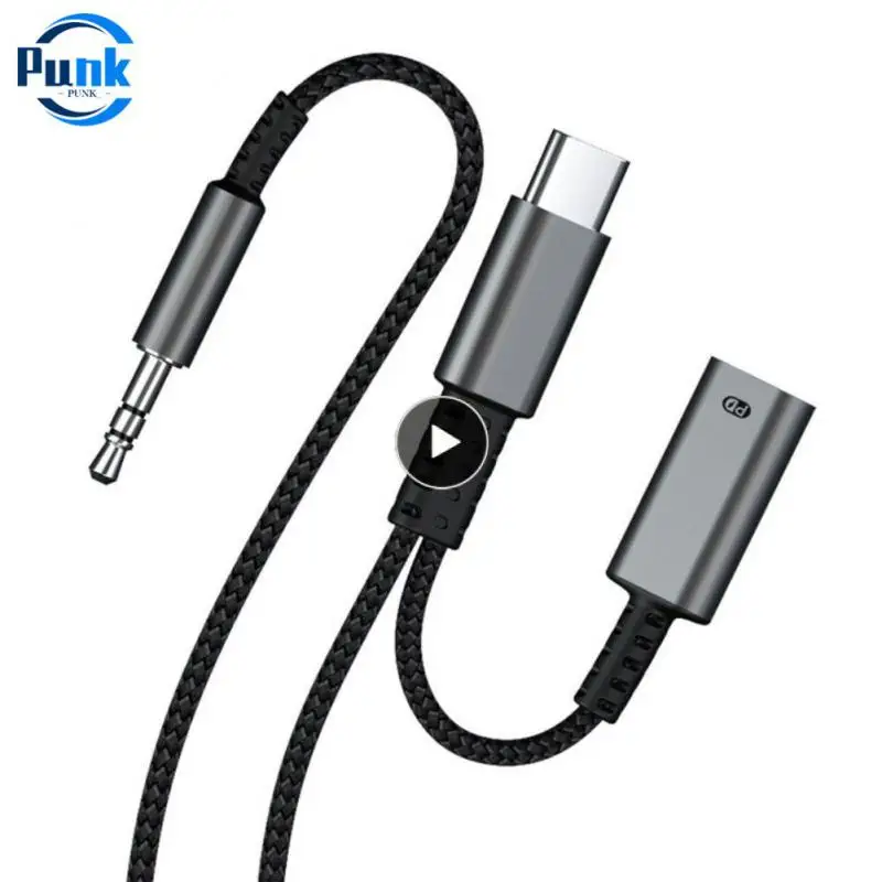 Charger Adapter Mic Jack Dongle Cable Hifi Aluminum Usb C To 3.5mm Headphone Portable Phone Accessories Usb C To Aux Pd 60w
Charger Adapter Mic Jack Dongle Cable Hifi Aluminum Usb C To 3.5mm Headphone Portable Phone Accessories Usb C To Aux Pd 60w