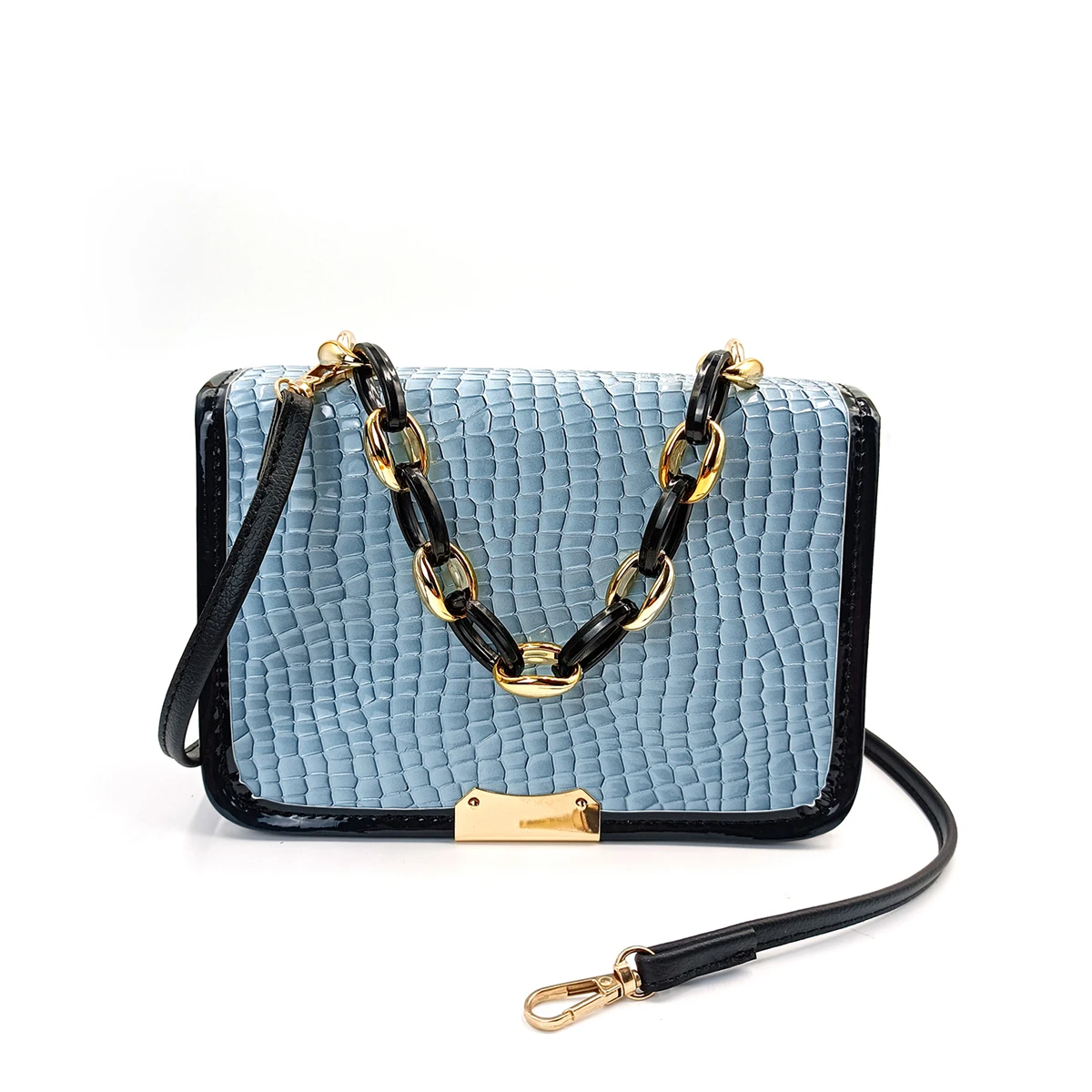 2022 new women's bag spring and summer crocodile pattern handbag niche design shoulder bag trendy shopping bag
2022 new women's bag spring and summer crocodile pattern handbag niche design shoulder bag trendy shopping bag