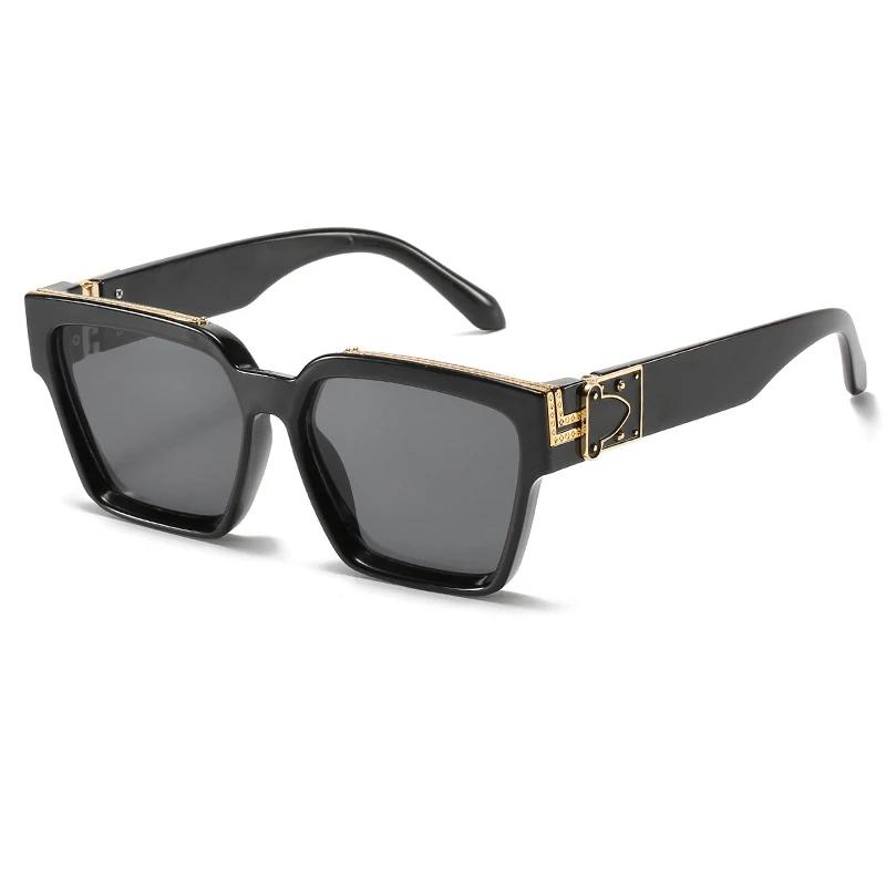 

Солнцезащитные очки в стиле ретро UV400 для мужчин и женщин, брендовые дизайнерские квадратные модные, в винтажном стиле, для вождения автомобиля, с защитой от ультрафиолета