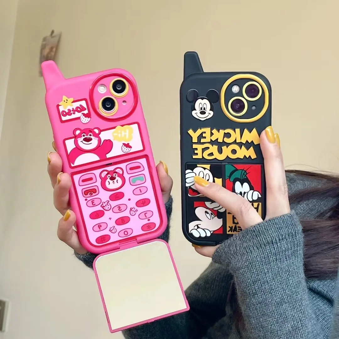 Disney Mickey Phone Model Flip Mirror Phone Cases For iPhone 14 13 12 11 Pro Max Back Cover
Disney Mickey Phone Model Flip Mirror Phone Cases For iPhone 14 13 12 11 Pro Max Back Cover